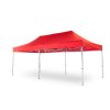 Dach namiotu imprezowego 4x8 czerwony