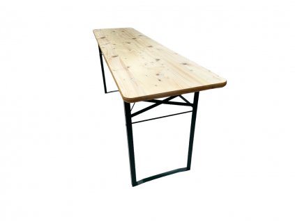 Pivný stôl drevený skladací