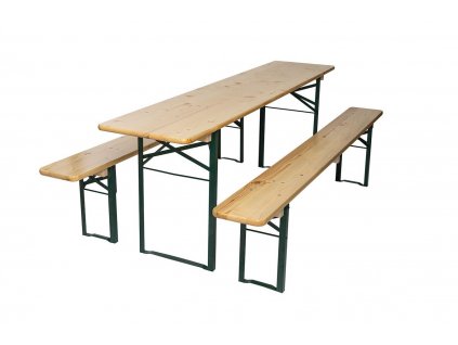 kvalitný profi pivný set drevený záhradný set TENTino