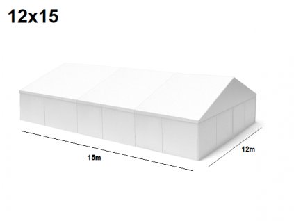 Veľkokapacitná párty stan 12x15 m (PPS STAV BAZAROVÝ)