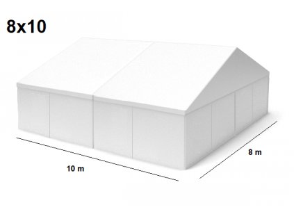 Veľkokapacitná párty stan 8x10 m (PPS STAV BAZAROVÝ)
