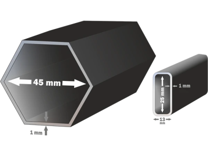 profil tentino oceľ bez textu