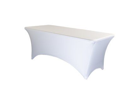 TENTino elastický poťah na stôl 183x76 biely