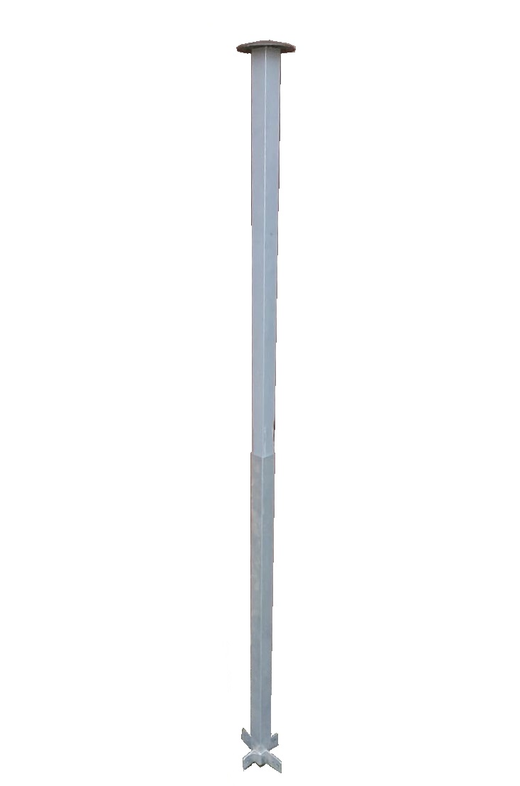 TENTino Kompletný stred BH/BHE/PVC - teleskop s čiapočkou + spodná časť s pružinou na 3x3 m, 3x4.5 m, 3x6 m/4, 3x6 m/6