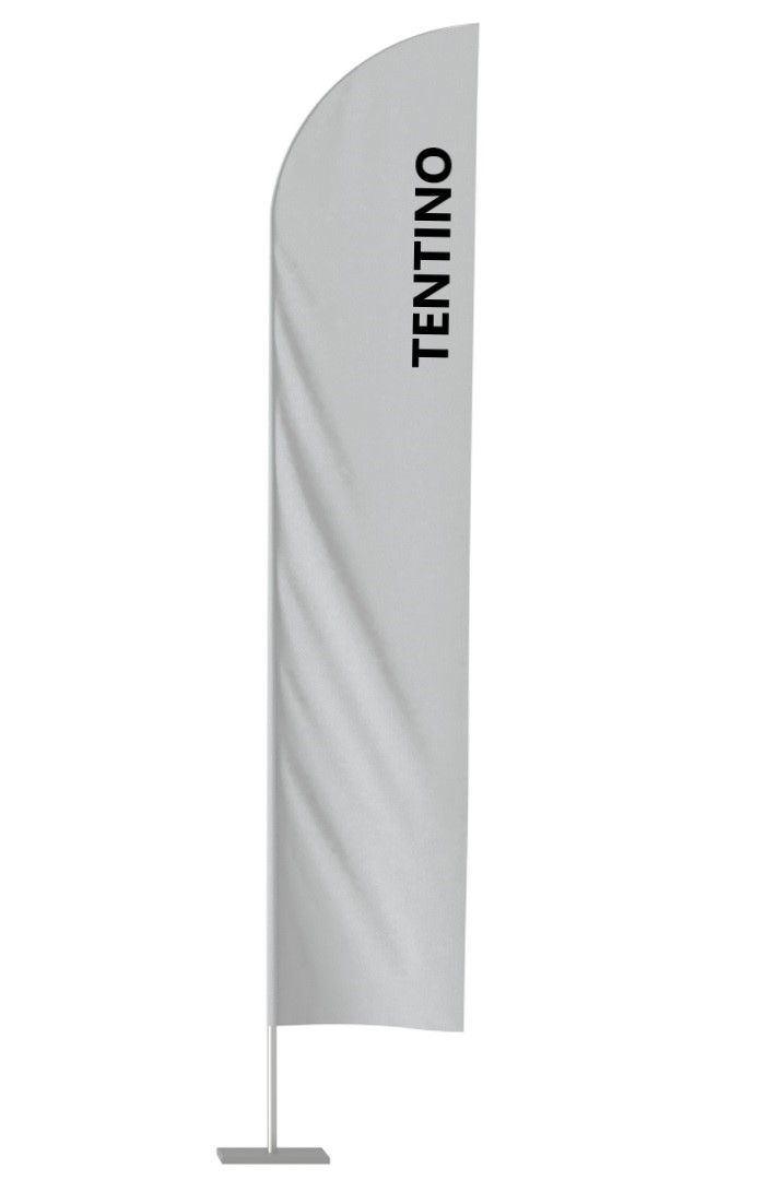 Vlajka BASIC (veľ. L) VLAJKY- Typ podstavca: JEHLA DO ZEMĚ