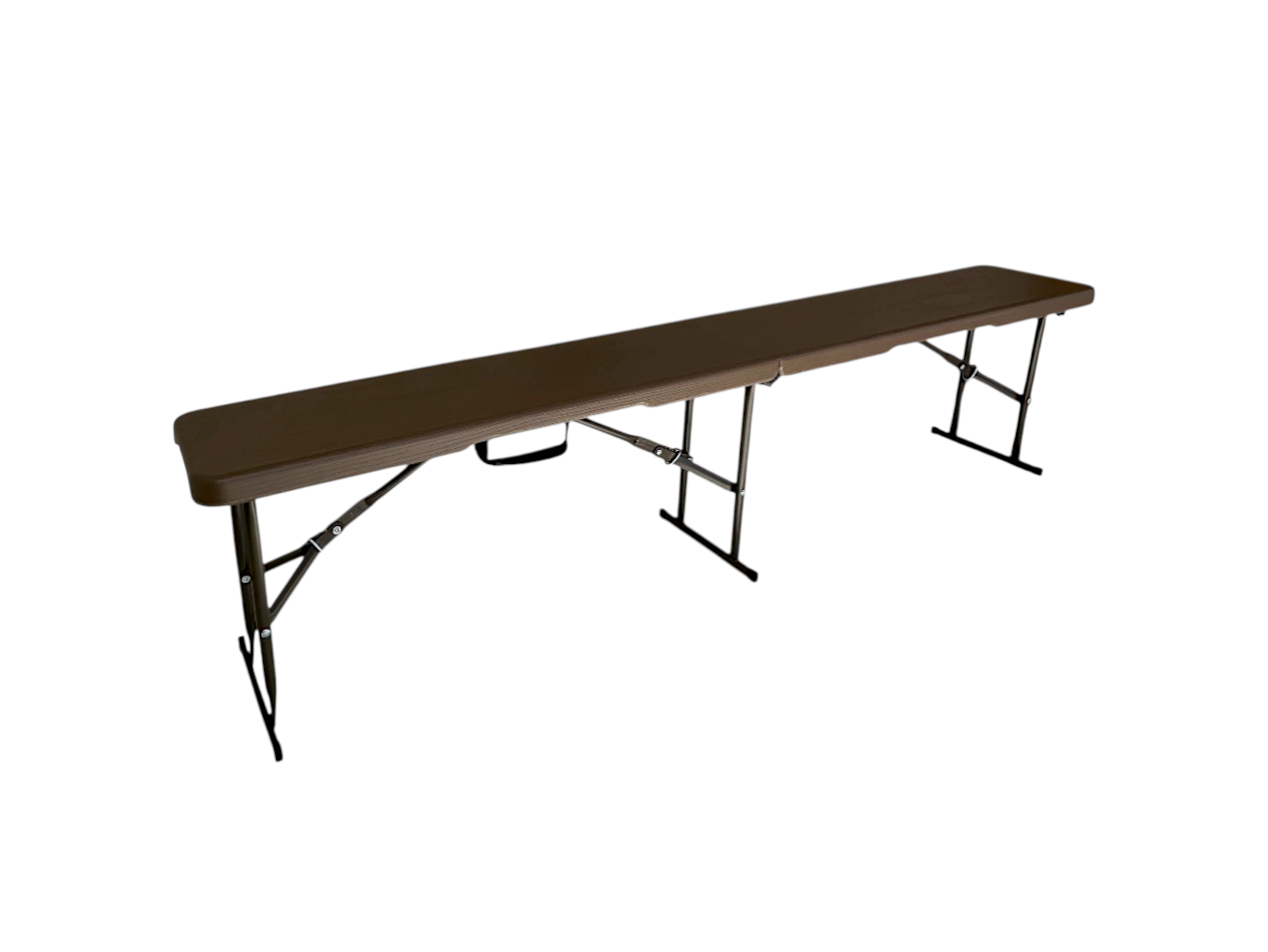 TENTino Plastová skladacia lavica WOOD 180 cm