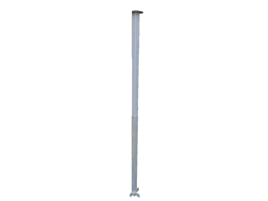 TENTino Kompletný krajový stred BH - teleskop s delenou čiapočkou + spodná časť s pružinou na 3x3 m, 3x4.5 m, 3x6 m /6 GABLED