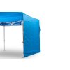 Svetlomodrá bočná stena plachta k párty stanu