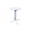 Elegantný skladací bistro stôl 80 cm ELEGANT WHITE