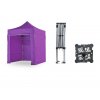 TENTino nožnicový párty stan 2x2 SMALL HEXAGON fialový