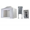 TENTino nožnicový stan 2x4 BIG HEXAGON biely