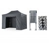 TENTino nožnicový stan 2x4 BIG HEXAGON EXTREME antracit