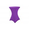 TENTino elastický obrus poťah na bistro stôl tmavo fialový