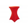 TENTino elastický obrus poťah na bistro stôl červený