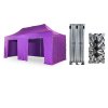 TENTino nožnicový párty stan 4x8 BIG HEXAGON fialový