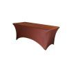 TENTino elastický poťah na stôl 152x76 chocolate