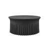 tmavo šedý obrus skirting