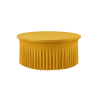 sukňový elastický obrus skirting okrúhly zlatý