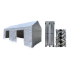 stan 4x8 pvc so sedlovou strechou