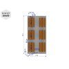 4x8 pudorys koty 200up