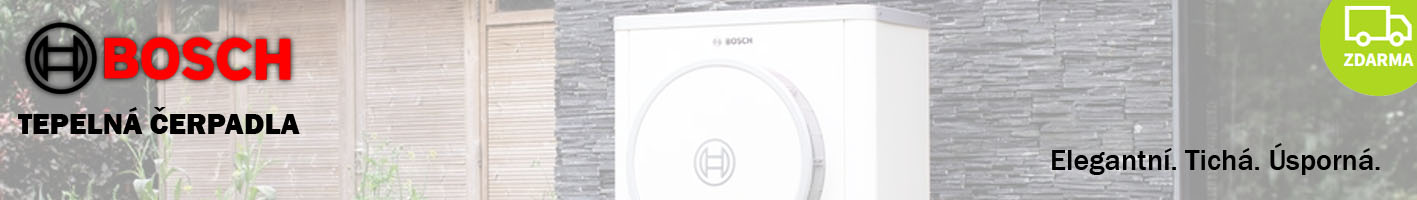 Tepelná čerpadla Bosch