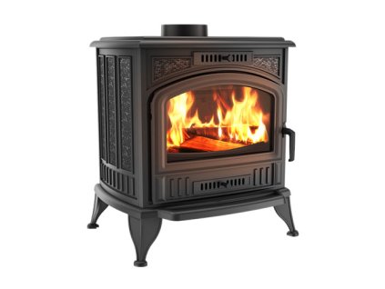 Kratki KOZA K6 ASDP kamna 8kW, s regulací, pr. 130 mm