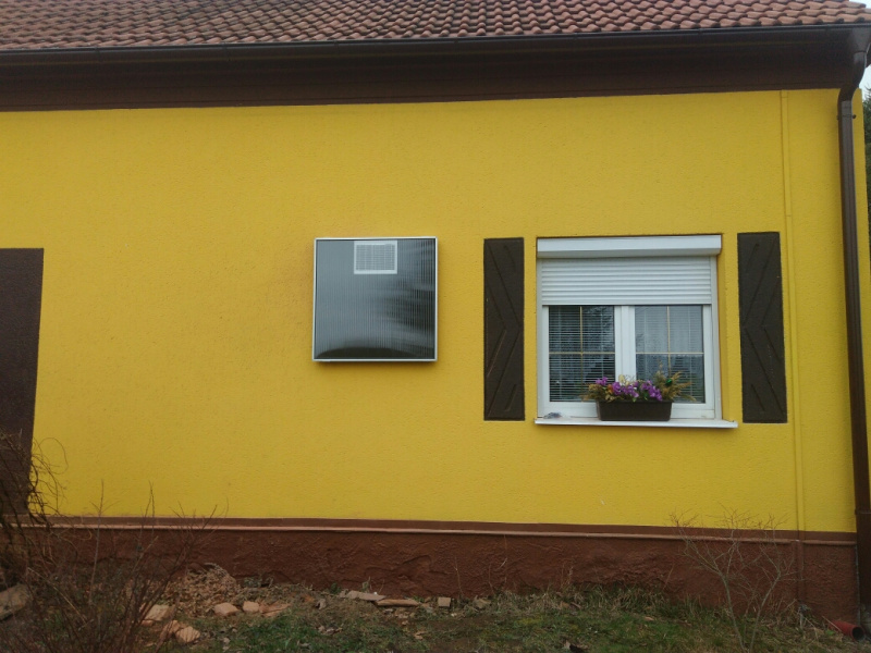 Teplovzdušný kolektor VH10K