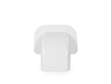 Kryt prechodu stenou biely 80x60 mm Artiplastic (6ks/bal)