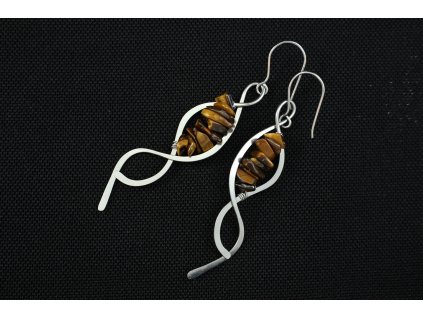 Náušnice "Tygří"