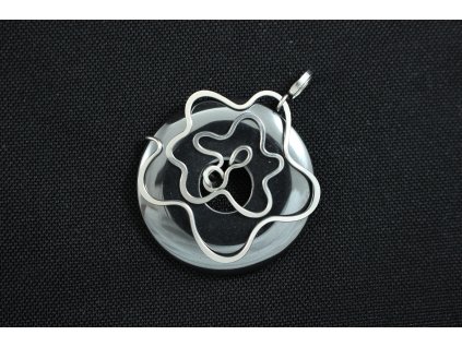 Náhrdelník "Kvetoucí hematit"