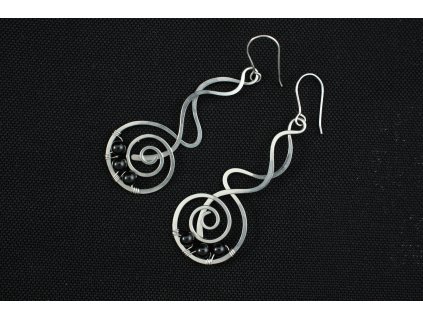 Náušnice "Ve spirále času"
