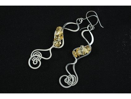 Náušnice "V ranních paprscích"