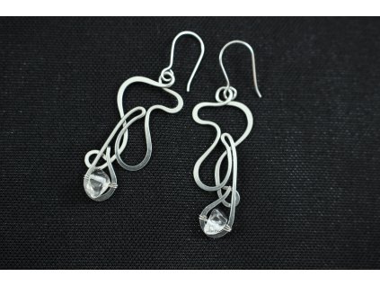 Náušnice "Střípky ledu"