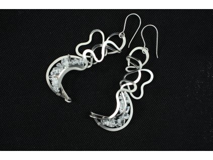 Náušnice "Pod křídly andělů"