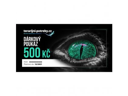 Darčekový poukaz 500 Kč