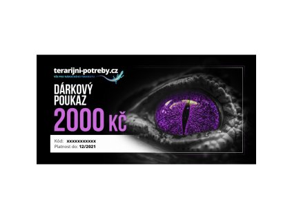 Darčekový poukaz 2000 Kč