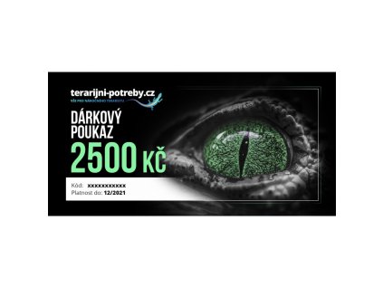 Darčekový poukaz 2500 Kč