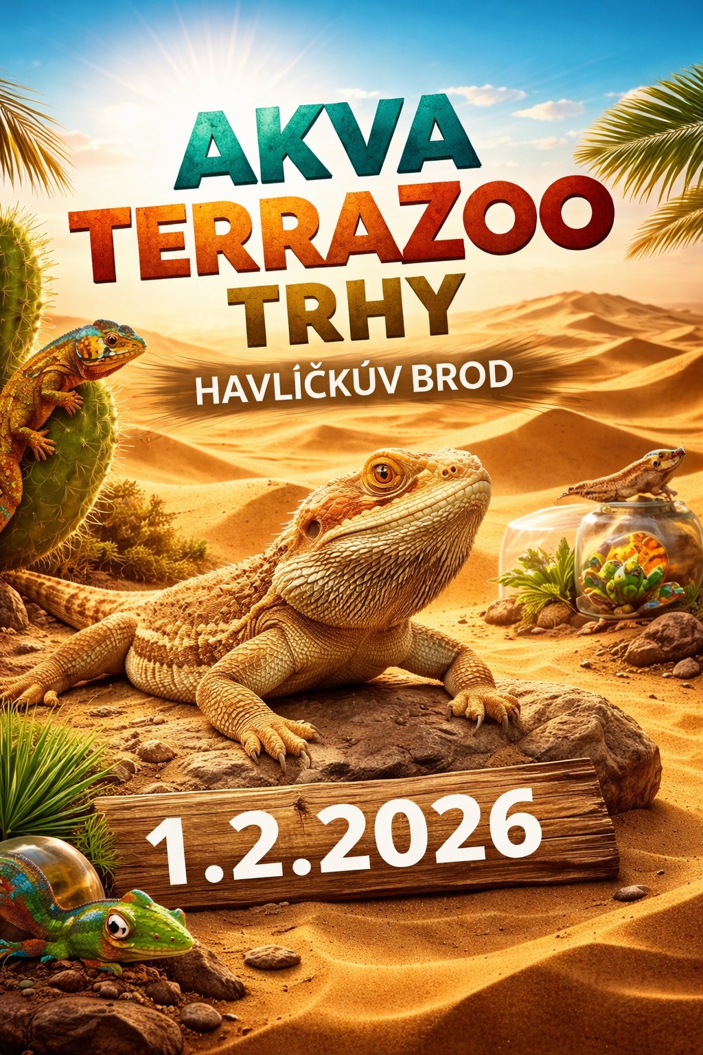 Vstupenka na AkvaTeraZoo trhy