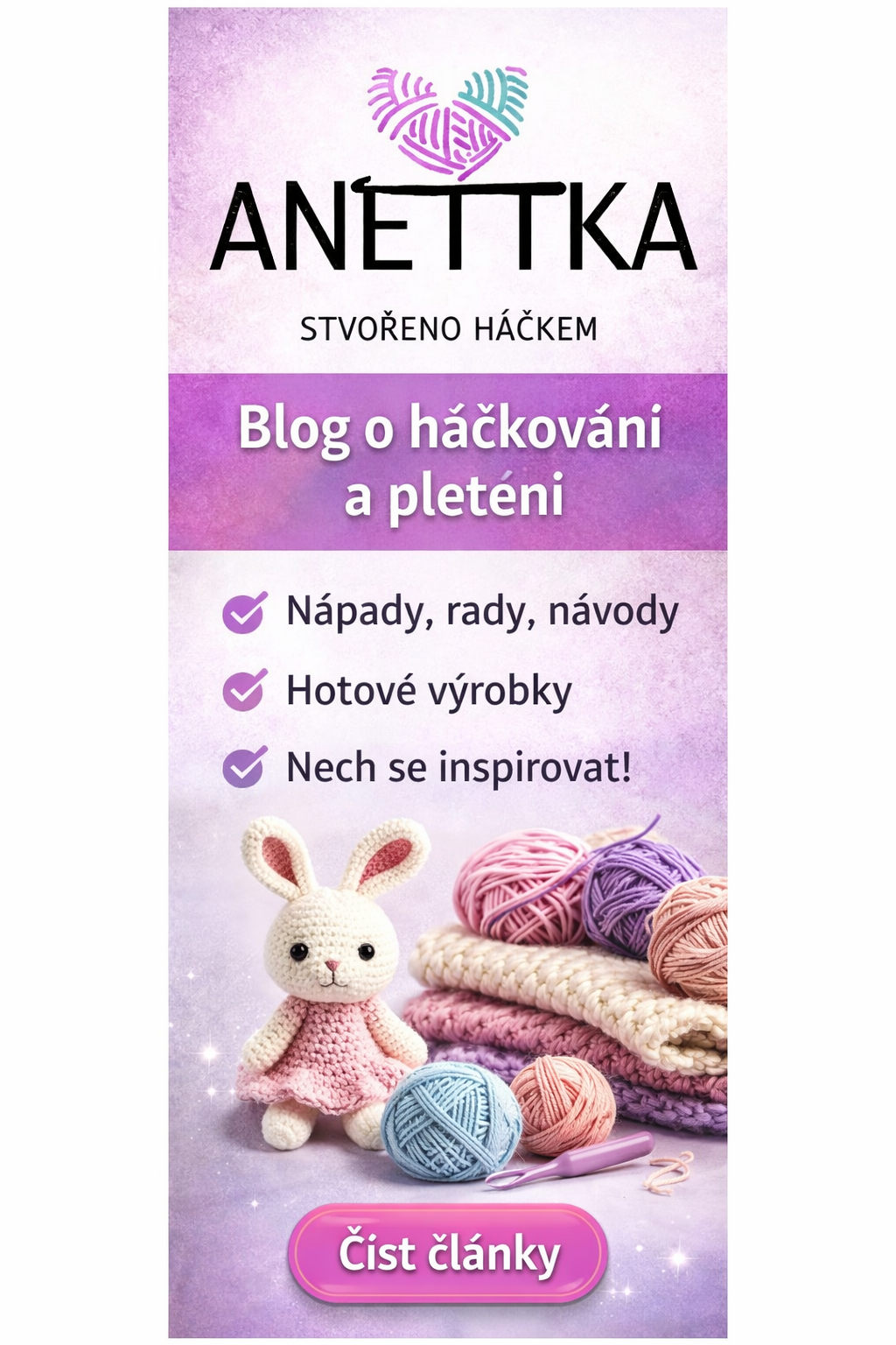 ANETTKA - stvořeno háčkem