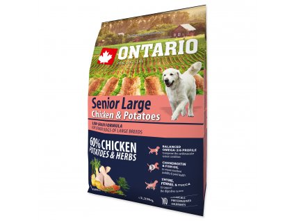 ONTARIO Senior Large Chicken & Potatoes & Herbs (2,25kg)