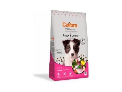 Calibra Dog Premium Line Puppy&Junior 12 kg NEW