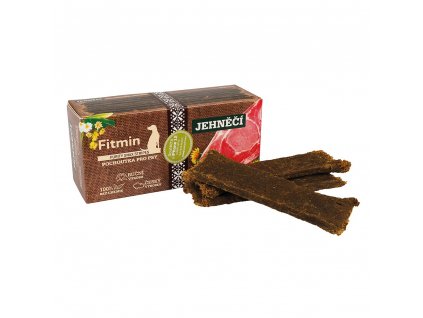 Fitmin Purity Snax Stripes Jehněčí pochoutka pro psy 120 g