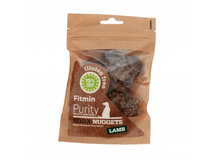 fitmin dog purity snax nuggets lamb 64 g xx h L