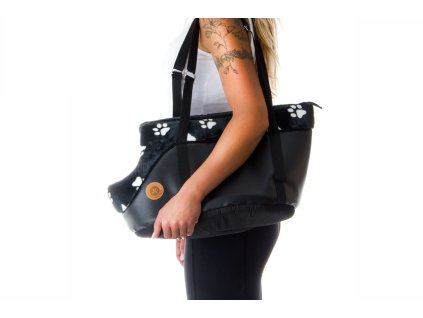 45790 taska tlapka cerna s 40cm pro mini a male psy cerna 01