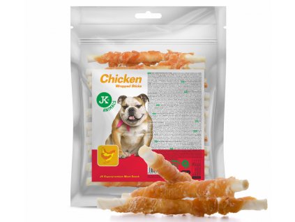 44992 jk superpremium meat snack chicken wrapped sticks 500 g 1