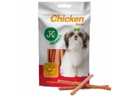 44970 jk superpremium meat snack dog chicken sticks 80 g 1