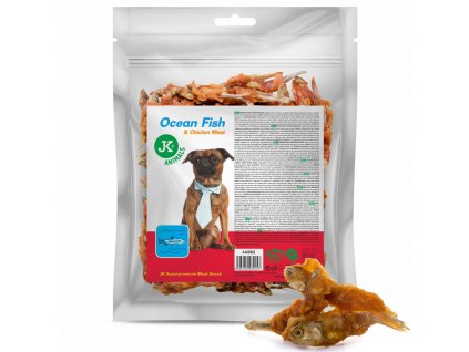 44982 jk superpremium meat snack dog 100 chicken fish 500 g 1