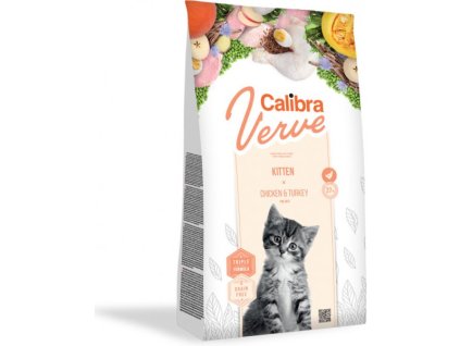 Calibra Cat Verve GF Kitten Chicken&Turkey 3,5kg