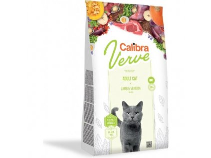 Calibra Cat Verve GF Adult Lamb&Venison 8+ 3,5kg