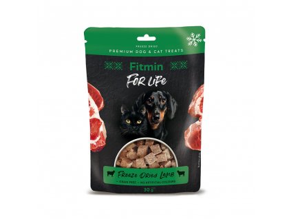 ffl dog cat treat freeze dried lamb with chick 30g 10 ks h L